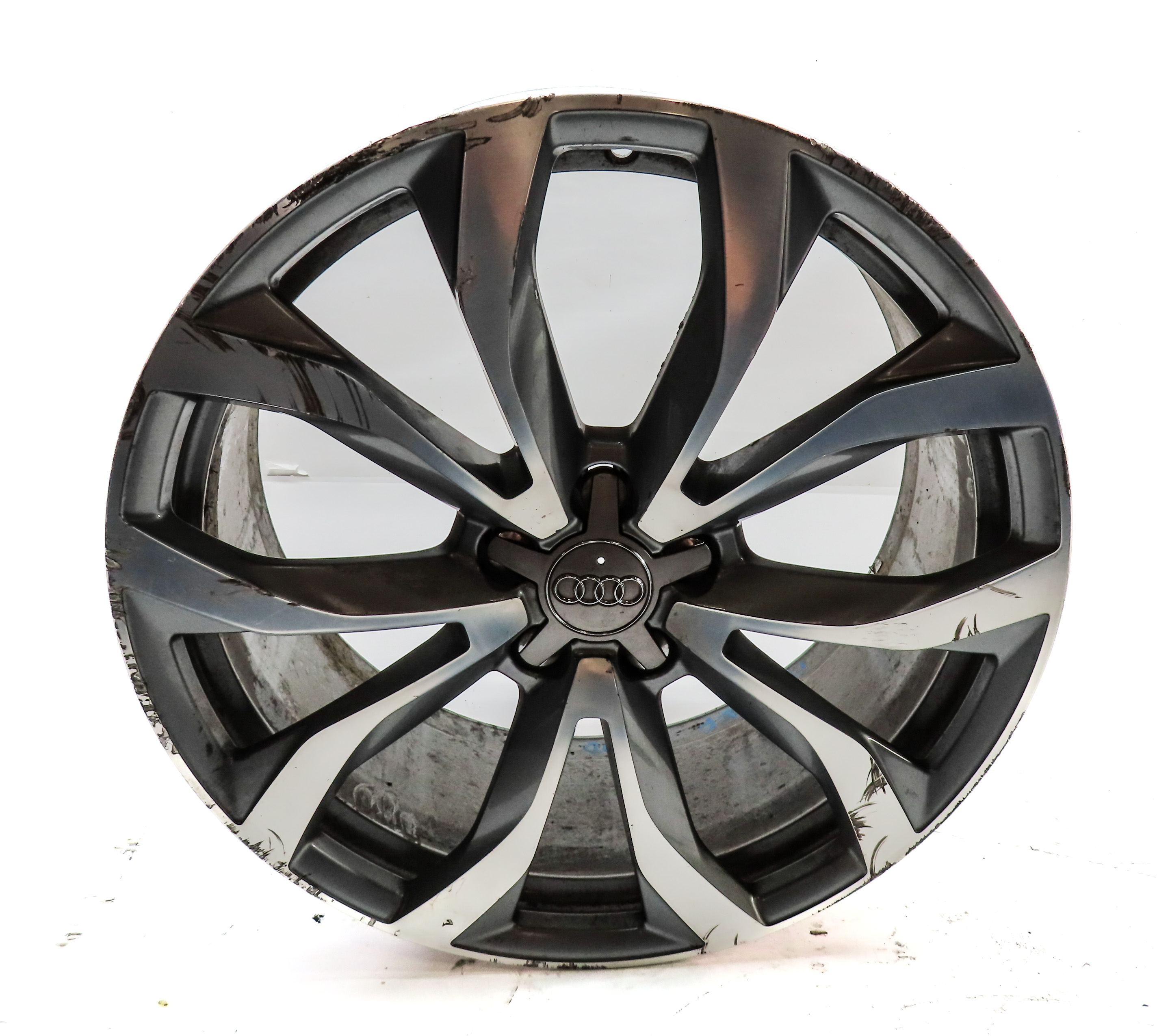 2012-2015 AUDI A6 (C7) 20x8.5 ALUMINUM ALLOY 10-SPOKE WHEEL RIM (45mm OFFSET) — exact item pictured